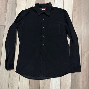 Goodthreads Men's Black Button Down Shirt